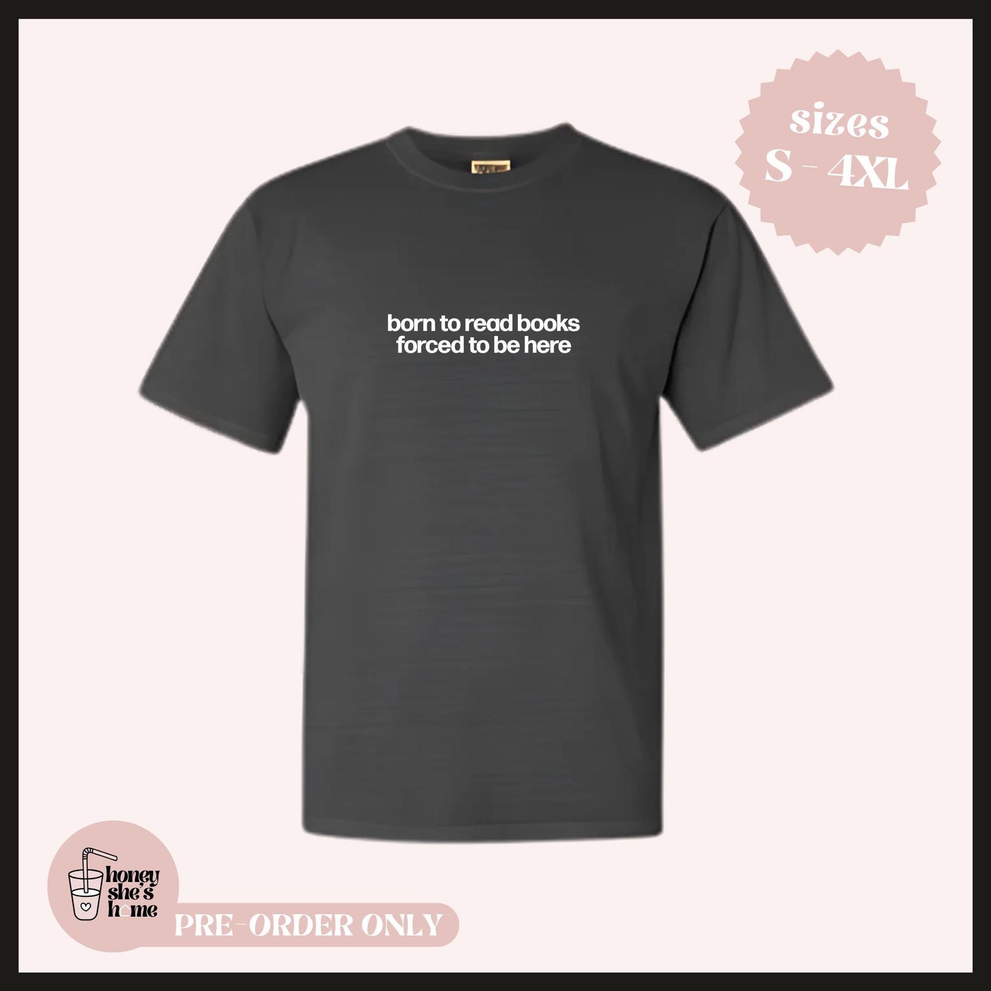 Born To Read Books T-shirt