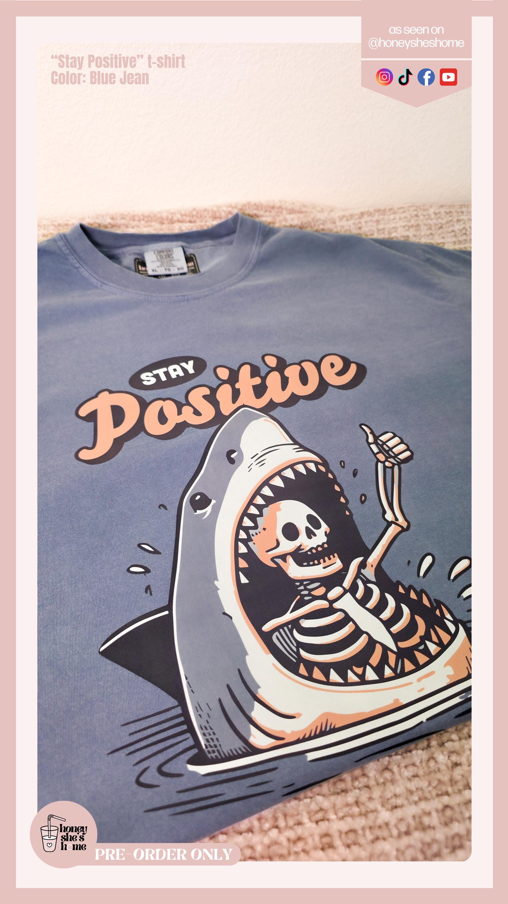 Stay Positive Crewneck