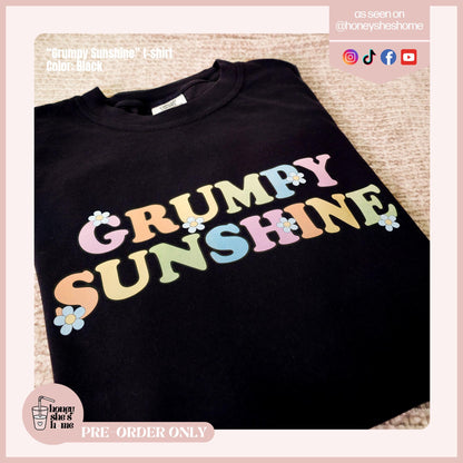 Grumpy Sunshine Crewneck, Bookish Crew, Cute Romance Trope Sweater, Enemies To Lovers Reader, Booktok Aesthetic, Book Bestie Gift