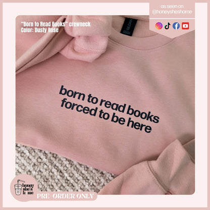Born To Read Books T-shirt