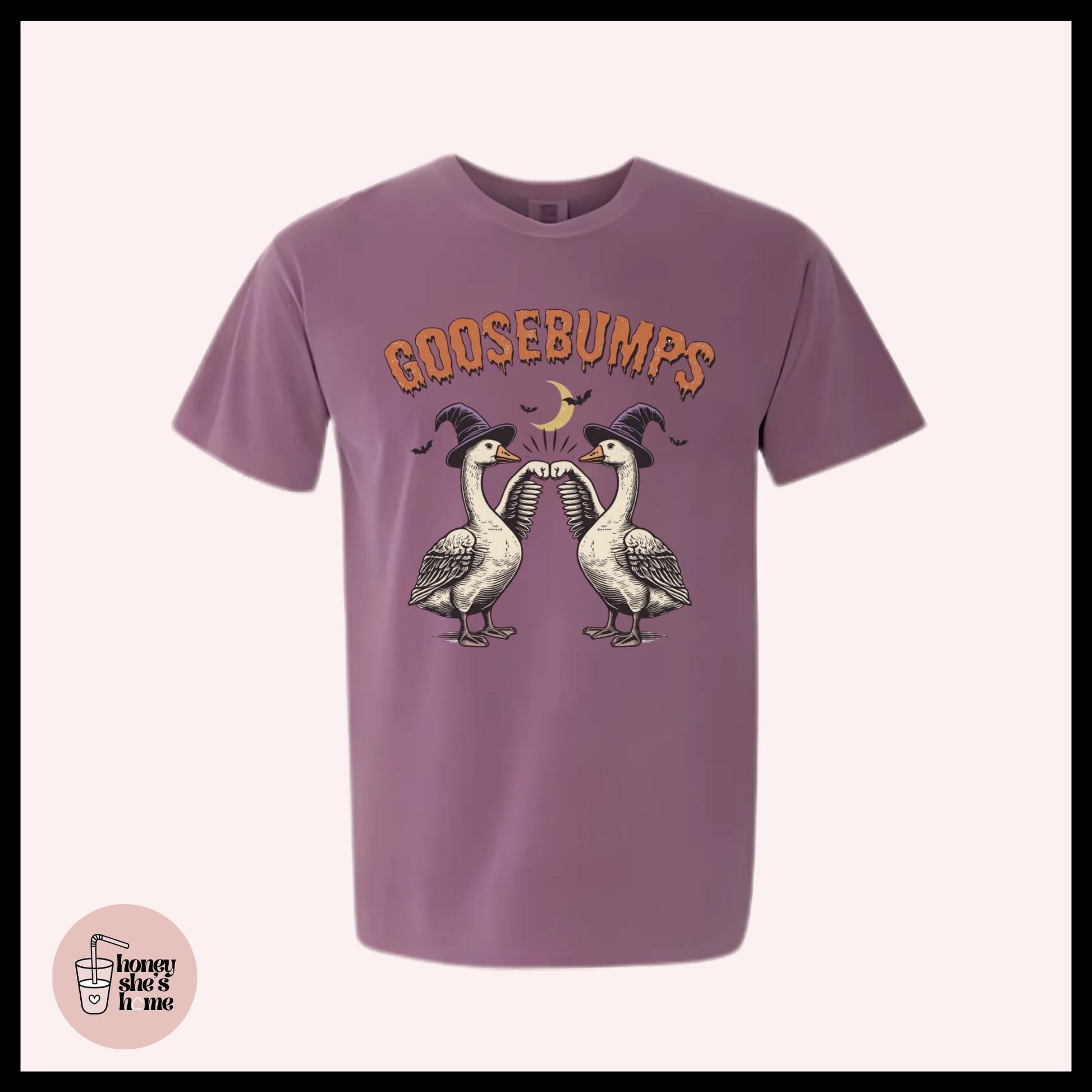 Goosebumps T-shirt, Halloween Animal Lover Shirt, Cute Casual Soft Cotton Tee, Fall Comfy Top, Farm Animals, Spooky Season Gift