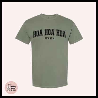 Hoa Hoa Hoa Season T-shirt, Vampire Wolf Lover Shirt, Casual Soft Cotton Tee, Forks Washington Comfy Top, Spooky Fall Season Gift