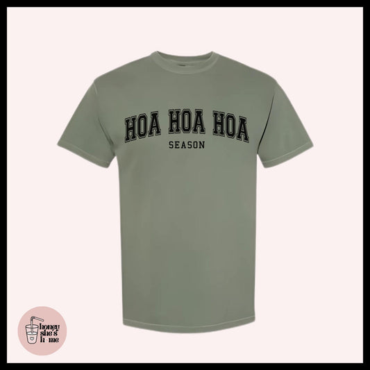 Hoa Hoa Hoa Season T-shirt, Vampire Wolf Lover Shirt, Casual Soft Cotton Tee, Forks Washington Comfy Top, Spooky Fall Season Gift