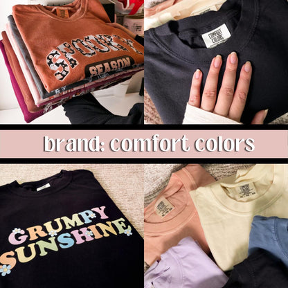 Bulk and Wholesale T-shirts, Cute Casual Soft Cotton Tee, Comfort Colors, Custom and Personalized, Sizes: S-4XL