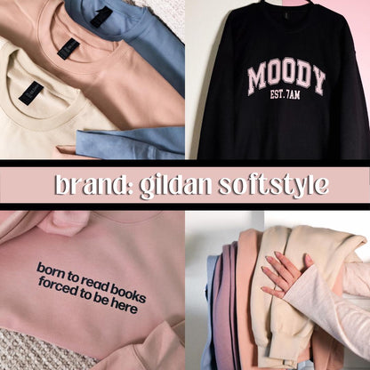 Bulk and Wholesale Crewnecks, Comfy Fleece Soft Crew, Gildan Softstyle, Custom and Personalized, Sizes: S-4XL