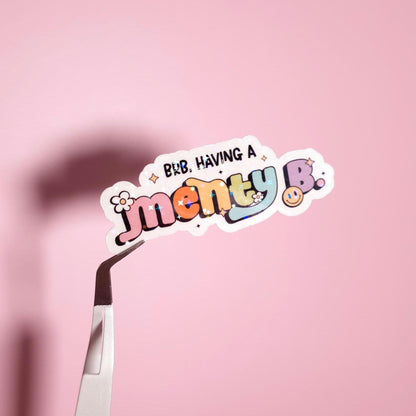 The Burnout Bundle, Overstimulated Mental Health Stickers + Bookmarks, Cozy Bookish Self Care Gift, Funny Sarcastic Sticker Pack