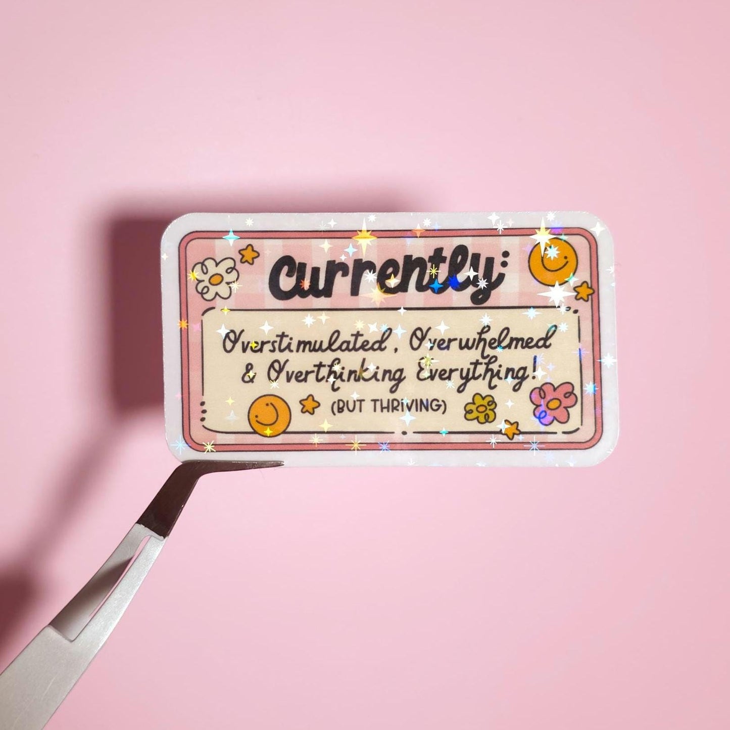 The Burnout Bundle, Overstimulated Mental Health Stickers + Bookmarks, Cozy Bookish Self Care Gift, Funny Sarcastic Sticker Pack