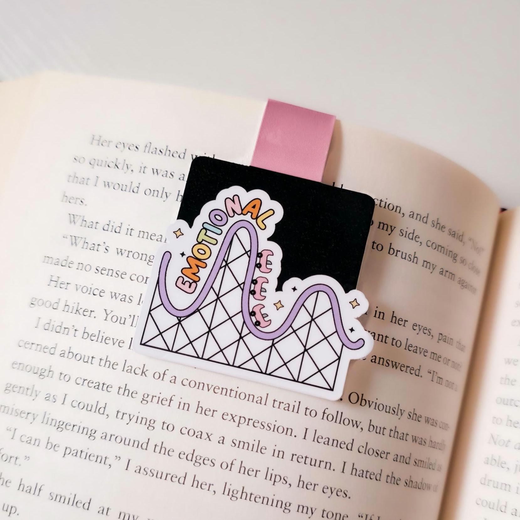 The Burnout Bundle, Overstimulated Mental Health Stickers + Bookmarks, Cozy Bookish Self Care Gift, Funny Sarcastic Sticker Pack