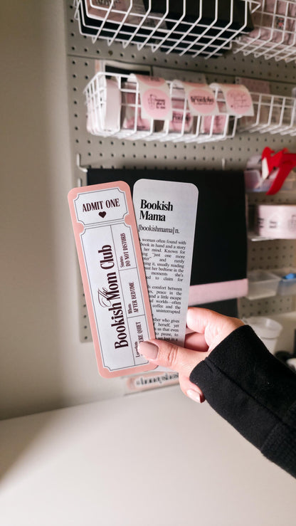 Bookish Mama Bookmark: Mom Dictionary Themed Page Marker