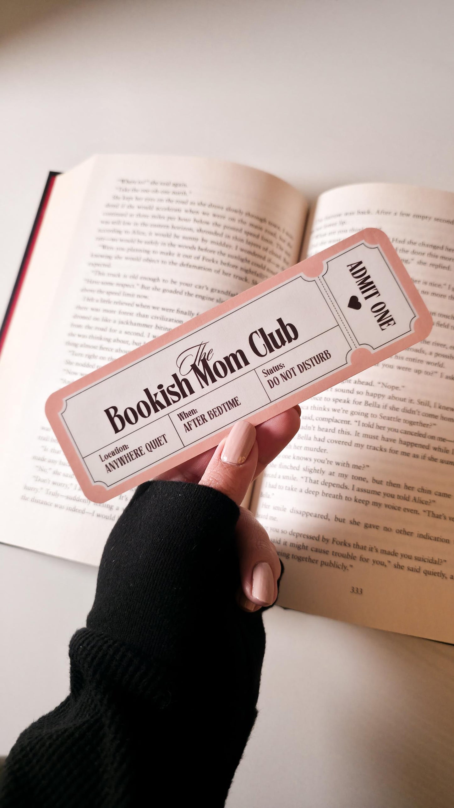 Bookish Mom Club Bookmark: Mama Themed Page Marker