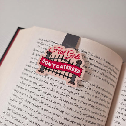 Hot Girls Magnetic Bookmark Bundle, Book Lover Set, Reader Gift, Bookish Accessories