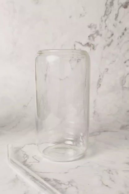 Strange And Unusual Coffee Glass Can, Halloween Beer Cup with Bamboo Lid, Spooky Glass Coffee Cup, Never Trust The Living Gift