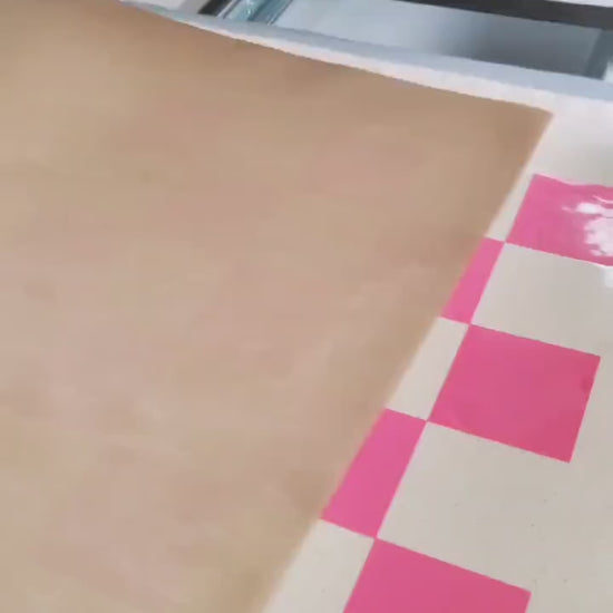 Happy Face Checkered Daisy Tote Bag, Farmers Market Tote, Small Grocery Bag, Sustainable & Reusable Cotton Bag, Retro Flower Market Tote